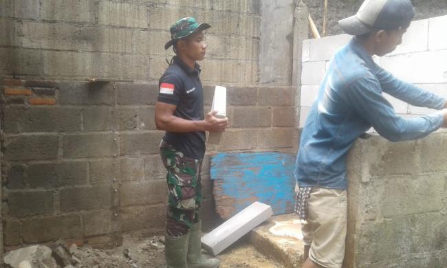 Memasuki Hari kedelapan Kegiatan Fisik TMMD Ke - 104 RTHL Yendi Di Kerjakan Sudah 30%