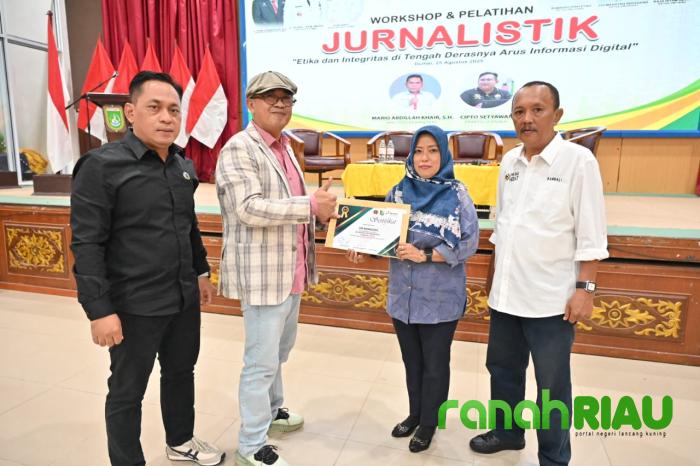 Gelar Workshop dan Pelatihan Jurnalistik, PWI Dumai Soroti Pentingnya Etika dan Integritas