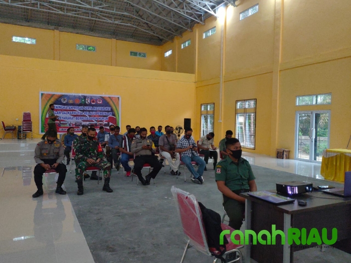 Kapolsek Ukui Hadiri Pembukaan Pelatihan Dalkarhutla secara Virtual