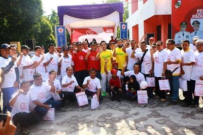  Gerak Jalan santai, Walikota: Jadilah Generasi yang Peduli Antar Sesama