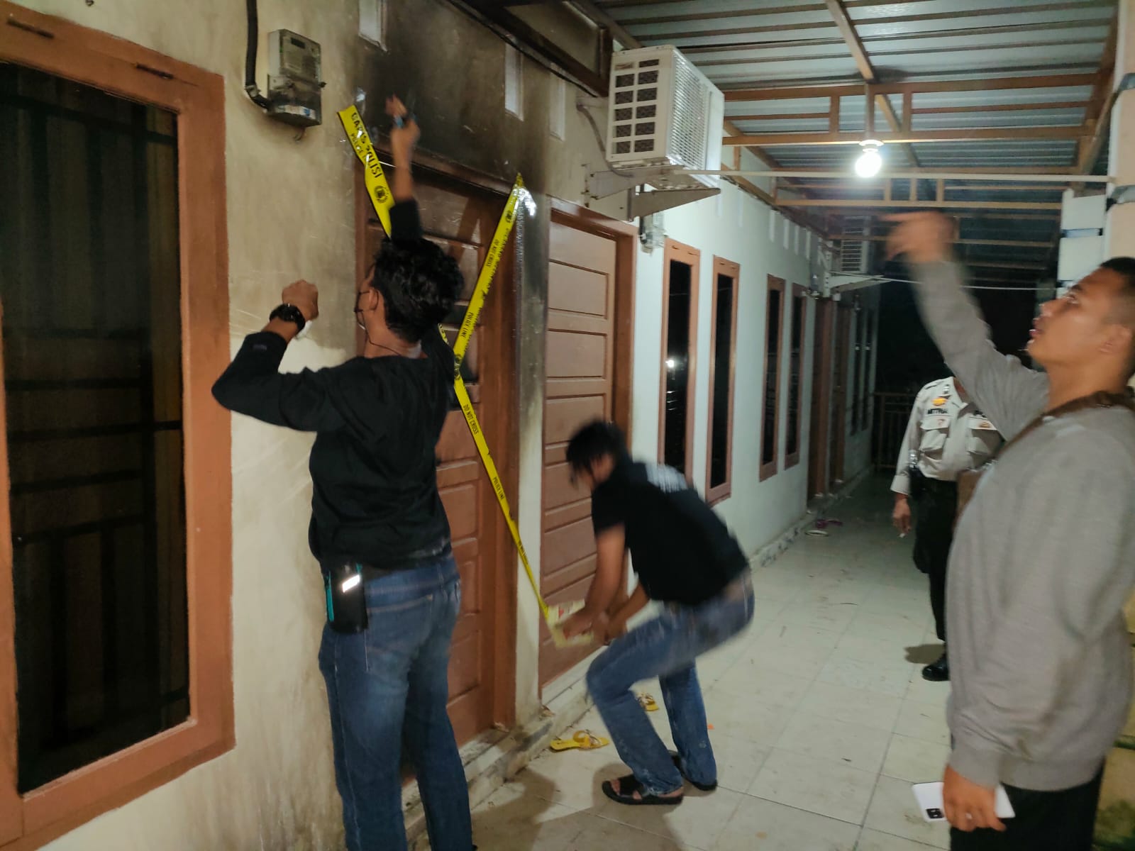 Unit Reskrim Polsek Mandau Ringkus Seorang Diduga Lakukan Pembakaran