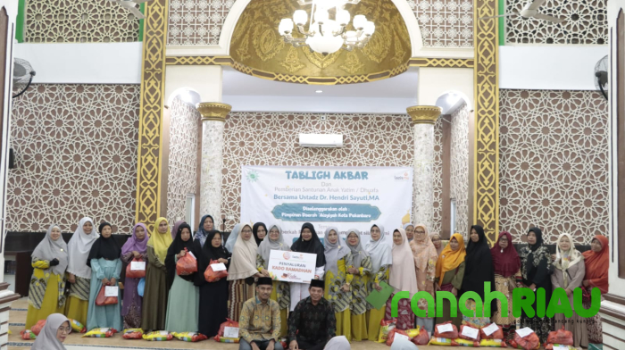 Santunan Pimpinan Daerah Aisyiyah Kota Pekanbaru untuk anak Yatim dan Dhuafa di Bulan Keberkahan