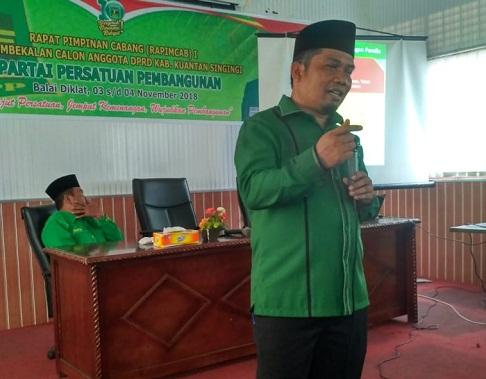 Sardiyono : Jangan Ada Kader PPP Yang Berkhianat