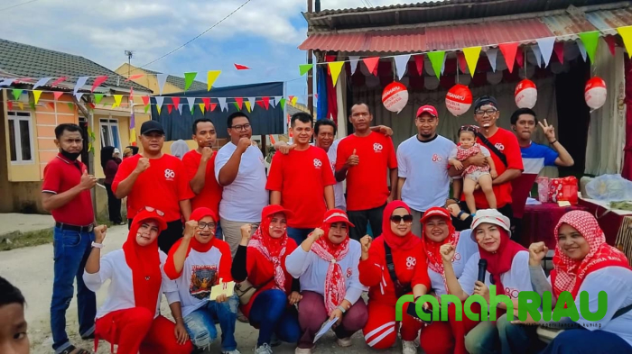 Semarak Kemerdekaan 17 Agustus di Perumahan Ufaira III Kubang Raya Kabupaten Kampar