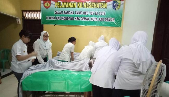 Pelayanan KB Kes Warnai Pembukaan TMMD