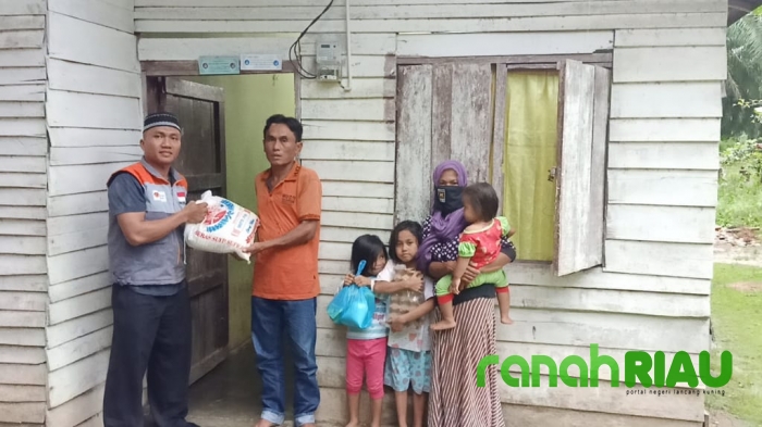 Rika Maria Merasa Senang di kunjungi dan di bantu Rumah Zakat