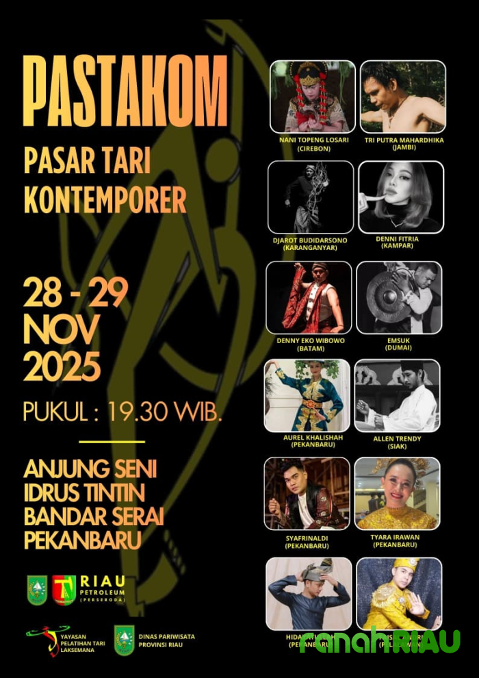 Dari Panggung ke Harapan: Pasar Tari Kontemporer XI jadi Ruang tumbuh Koreografer Muda Riau
