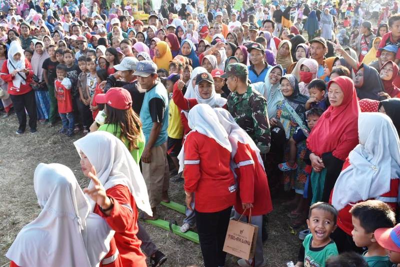  Meriah, Perlombaan Tradisional Semarakkan HUT RI dan TMMD Tegal