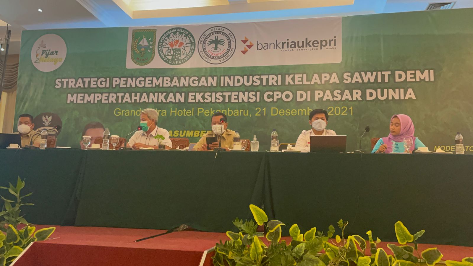 Pijar Melayu Taja Diskusi Tentang Pengembangan Industri kelapa Sawit