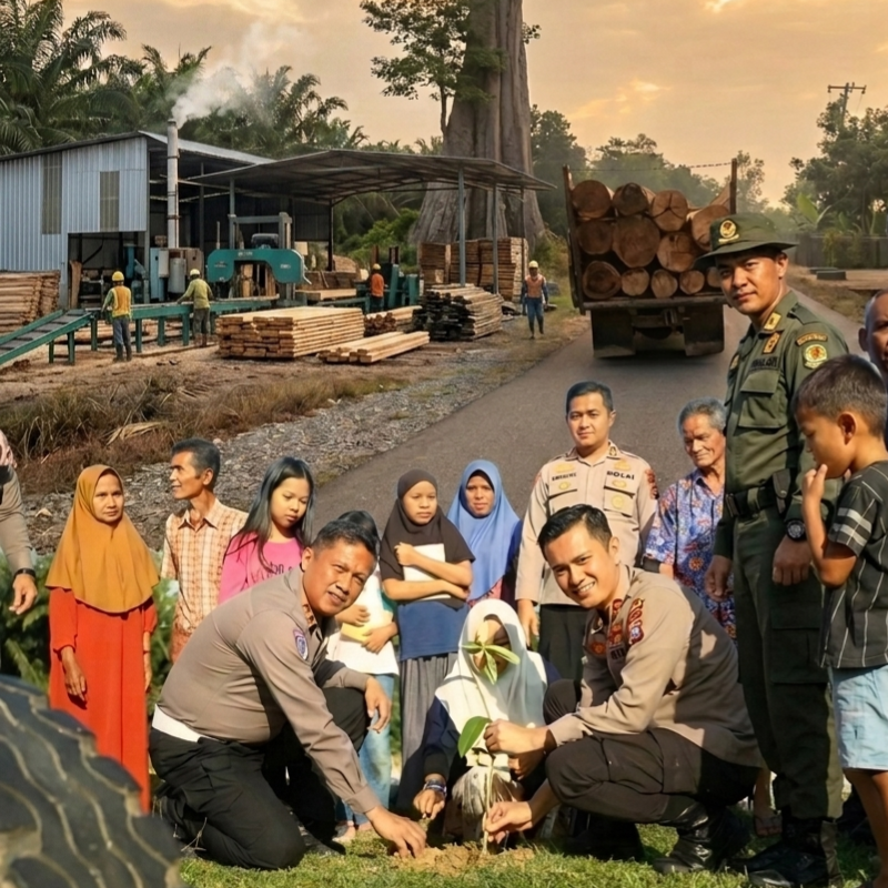 Gakkum Polhut Dituntut Tegas Jaga Hutan, Pembabatan Liar di Hutan Lindung Bukit Betabuh Masih Marak