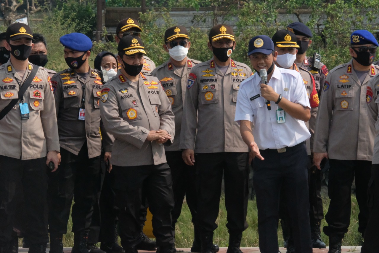 Kapolda Banten Dampingi Kabaharkam Polri