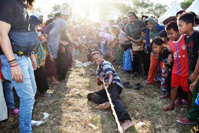  HUT RI, Satgas TMMD Adakan Lomba Untuk Umum