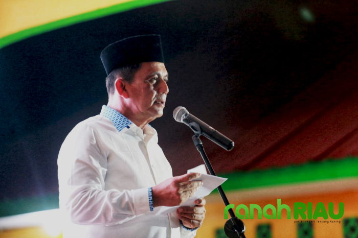 Resmikan Gedung Serbaguna Tanjung Unggat, Ansar Ahmad: Mari Manfaatkan dengan baik