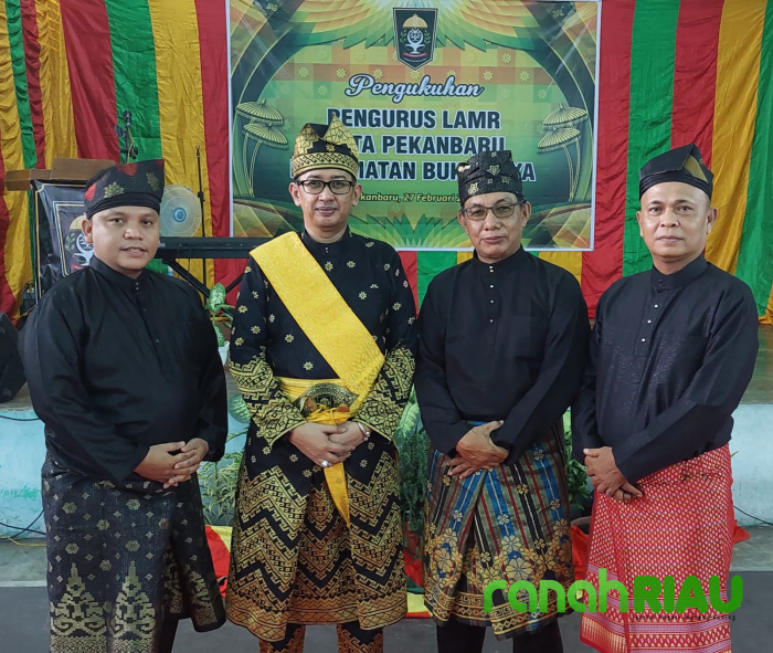 LAMR Tuah Madani hadir dalam Acara Pelantikan Pengurus LAMR Bukit Raya