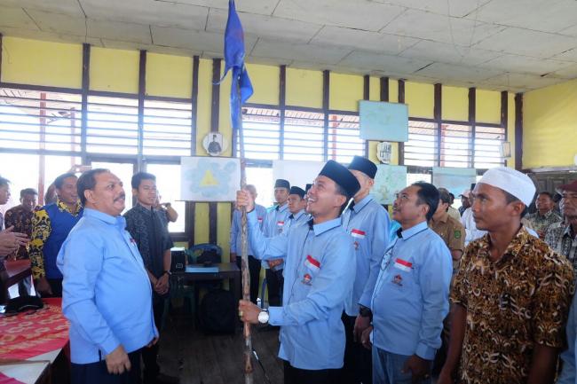 DPC HSNI Kabupaten Inhil Kukuhkan Ranting HSNI Kecamatan Mandah