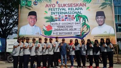 Di Dukung PPI, Festival Kelapa Internasional Semakin Meriah, Yel Yelnya Bikin Semangat..