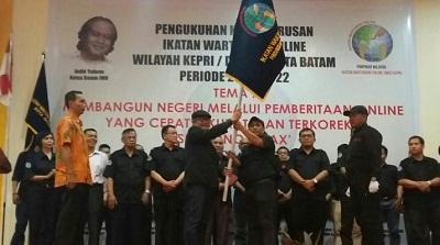 Kepengurusan IWO Provinsi Kepri dan Kota Batam Resmi Dilantik