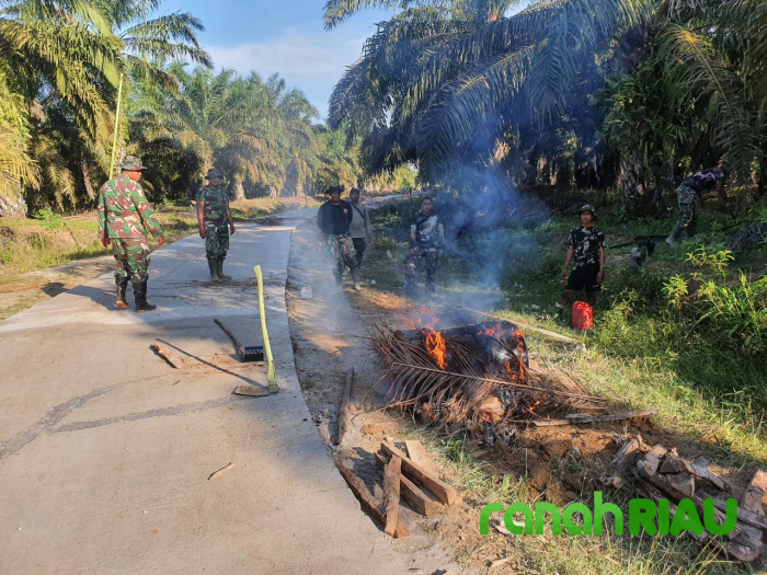 Tinggal sedikit lagi pekerjaan TMMD Kodim Bengkalis bakal rampung