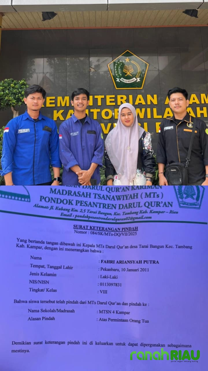 Posbakum DPD IMM Riau dan Aliansi Mahasiswa Bersamai Bu Shinta: Buka Akses Sekolah Anak Bu Shinta