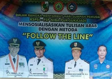 Pintar Berbahasa Arab, KSPSI FSP NIBA PUK Sukajadi Sosialiasikan Metode Follow The Line