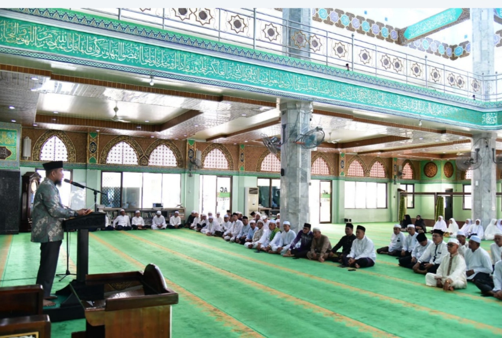 Eratkan Silaturahmi, Bupati Bengkalis Hadiri Halal Bi Halal IPHI di Masjid Istiqomah