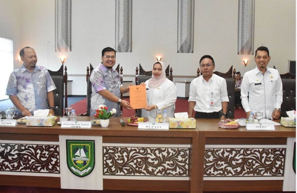 Bupati Tegaskan Seluruh Jajaran Tindaklanjuti Rekomendasi dari BPK