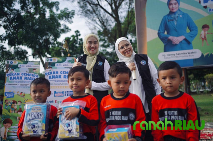 TP PKK Riau resmikan Program Jelajah Anak 2025, Warisi Nilai luhur Bumi Lancang Kuning 