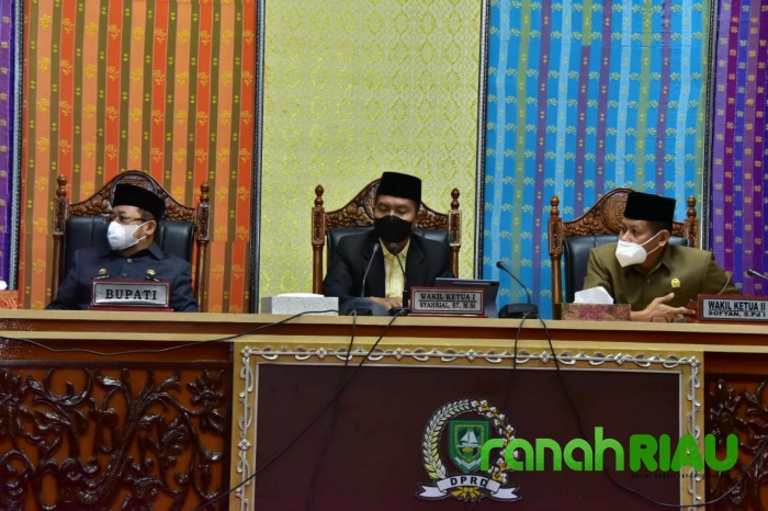 DPRD Bengkalis Gelar Rapat Paripurna Terkait LKPJ Bupati Bengkalis Tahun 2020