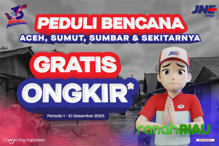 JNE Gratiskan Ongkir Bantuan ke Aceh, Sumbar, Sumut: Ketika Logistik jadi Jalan Sunyi Kemanusiaan