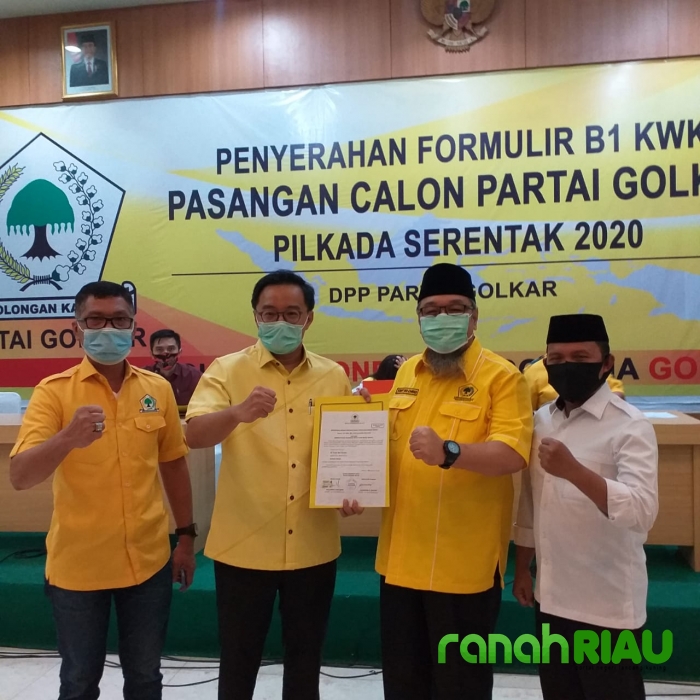 Tony - Antoni resmi terima Form B1.KWK dari Partai Golkar