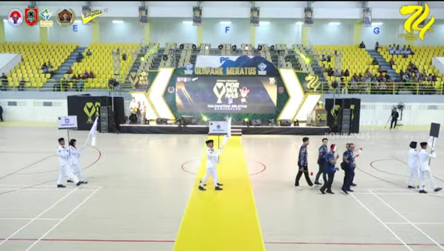 Opening Ceremony Porwanas Banjarmasin hening sepi, sebagian besar Kontingen boikot Acara