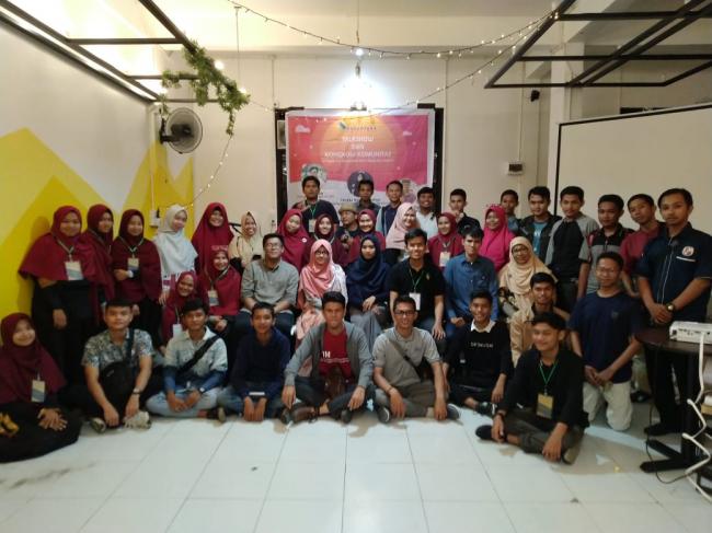 Inovator Nusantara Riau Gelar Talkshow dan Kongkow Komunitas