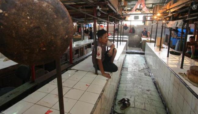 Harga Mahal, Banyak Pedagang Daging di Pekanbaru Stop Jualan