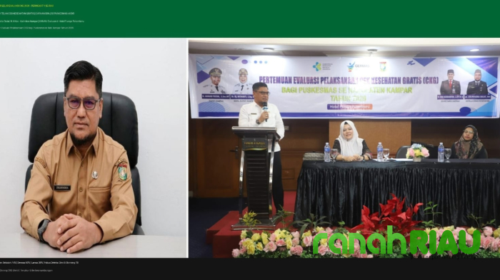 Dinkes Kampar Terbaik Evaluasi Cek Kesehatan Gratis Tahun 2026