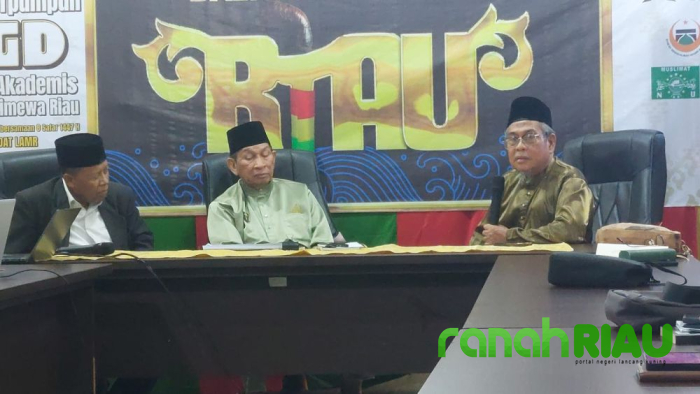 BPP DIR LAM Riau gelar Rapat Terpumpun Bahas Naskah Akademis Daerah Istimewa Riau 