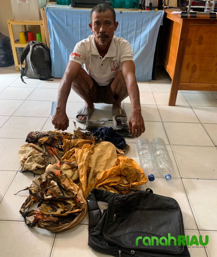 Bakar kasur, seorang suami di Duri diboyong ke jeruji besi