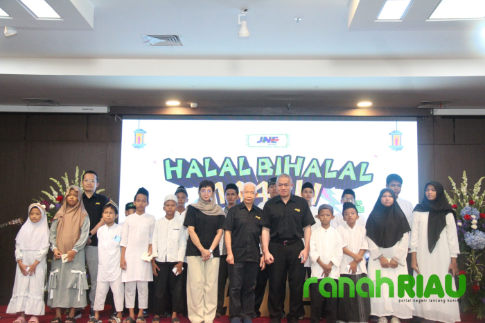 Taja Agenda Halal Bihalal, Komitment JNE untuk Maju dan Bahagia