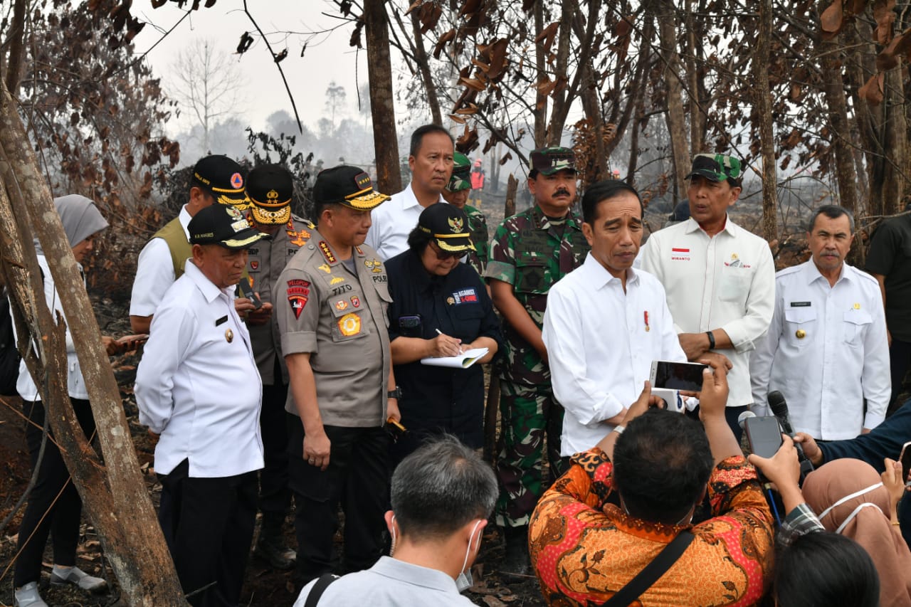 Presiden Jokowi Tegaskan Pentingnya Upaya Pencegahan Karhutla