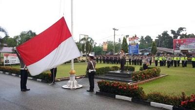 Peringati Harkitnas, Ini Pesan Kapolres Kampar..