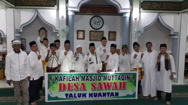Kafilah Masjid Muttaqin Juara 1 lomba Takbiran 1439 H Kenegerian Teluk Kuantan