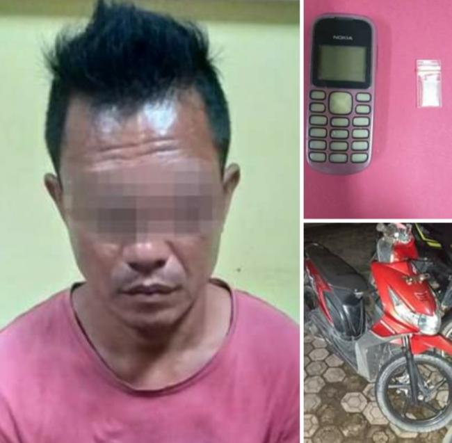 Miliki Shabu, Pria Ini Diciduk Satres Narkoba Polres Kuansing