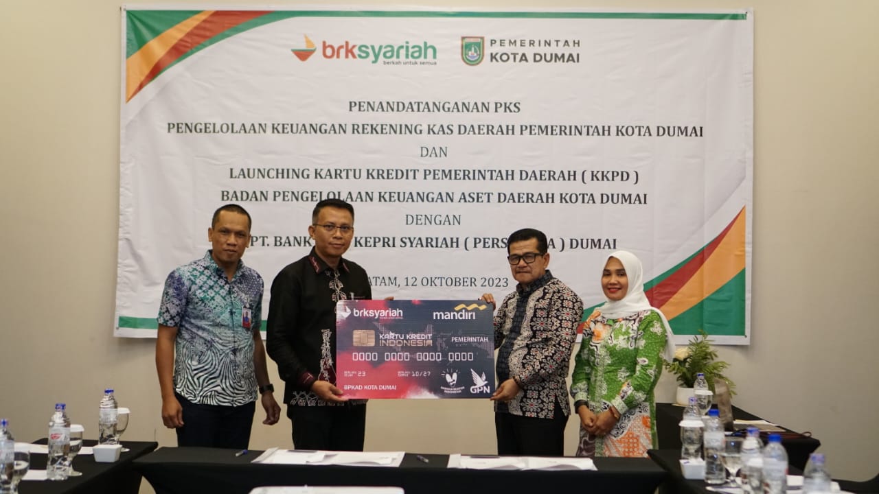 BPKAD Dumai Jadi Yang Perdana Gunakan Fisik KKPD Riau
