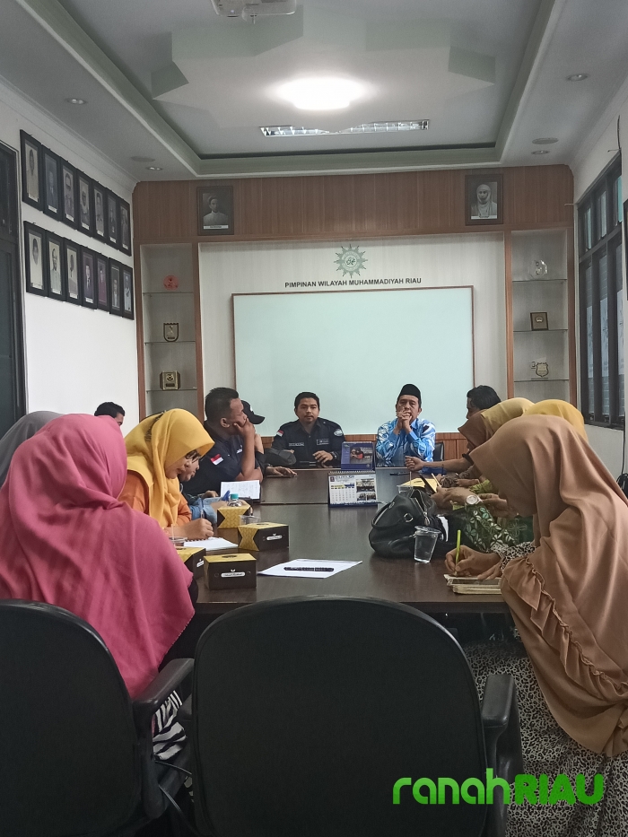 MDMC Riau gelar Rapat kordinasi penanganan korban kabut asap