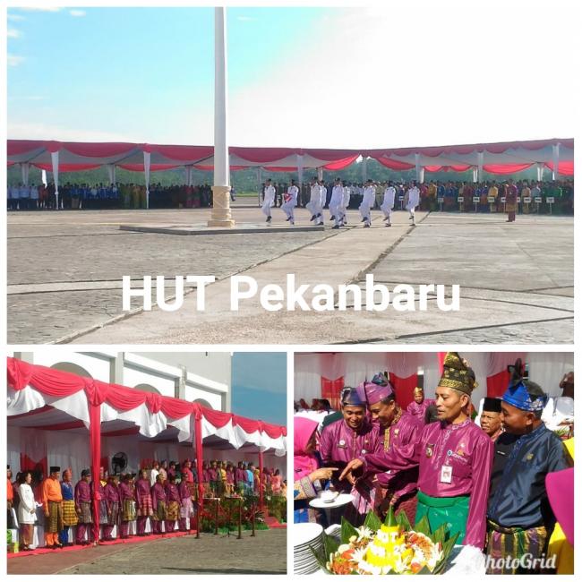 Perayaan HUT  Pekanbaru.menjadi momen sejarah dan masa depan suatu Kota.