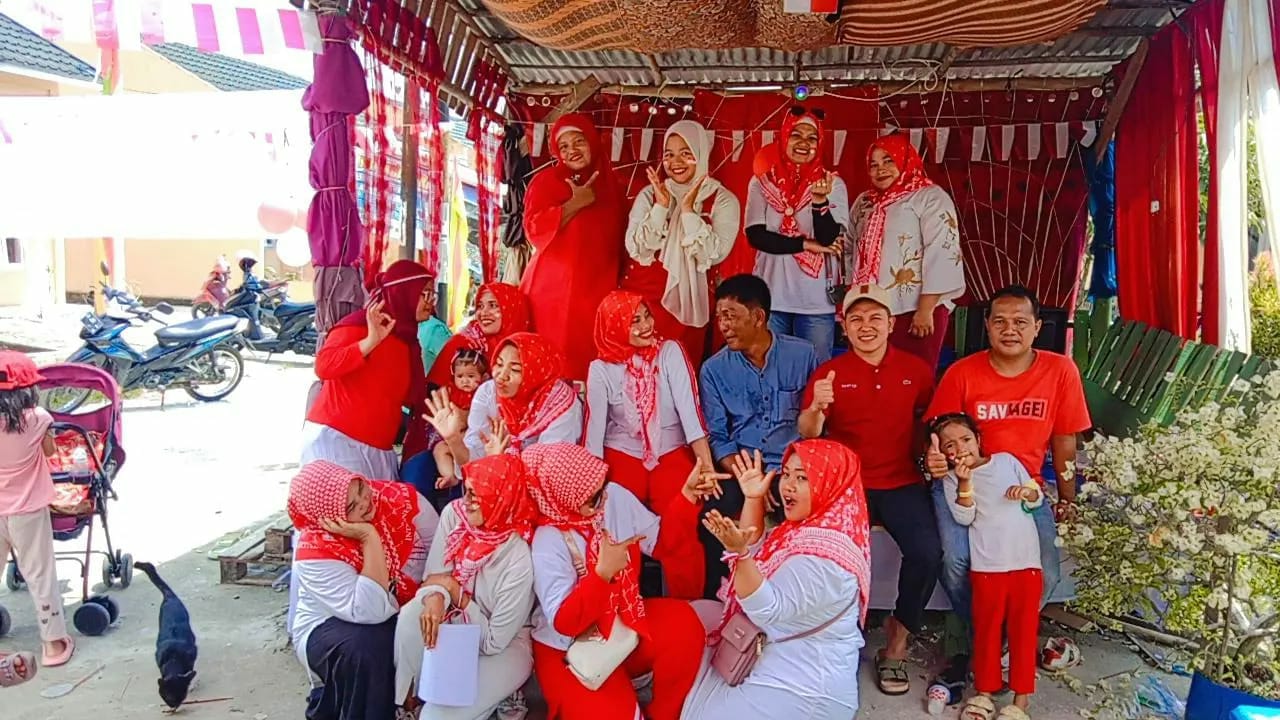 Perumahan Ufaira 3 Kualuh meriahkan hari Kemerdekaan dengan Aneka Lomba