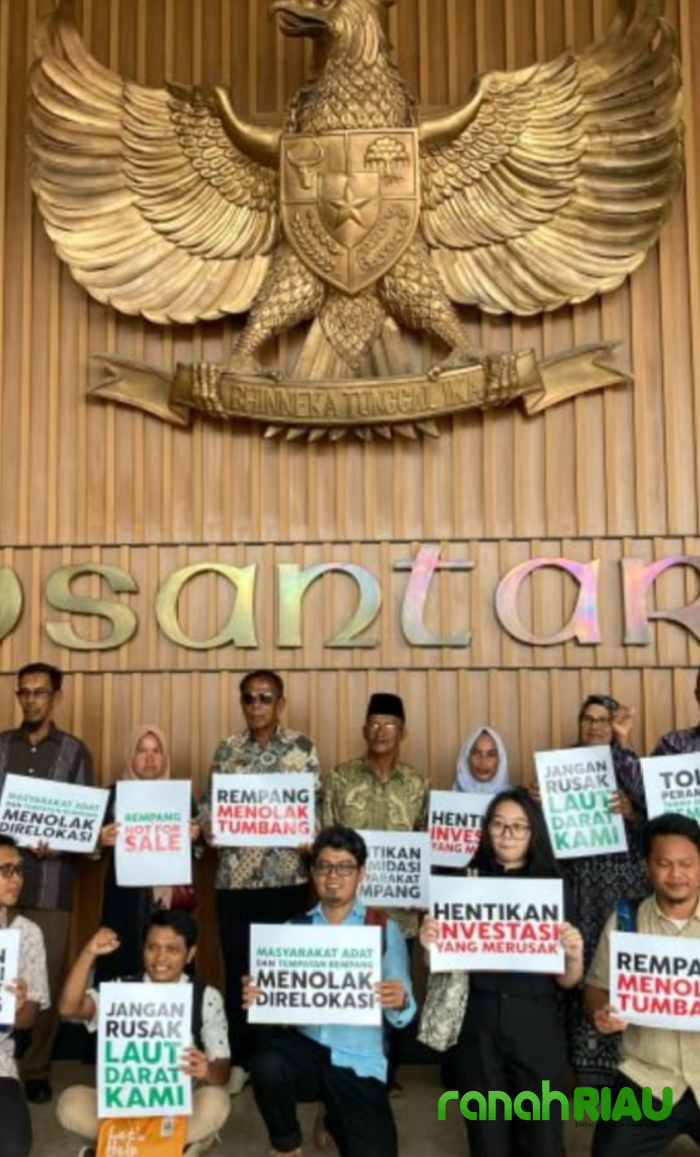 Aliansi Masyarakat Rempang Galang bersatu hadiri Rapat Dengar Pendapat bersama Komisi VI DPR RI 