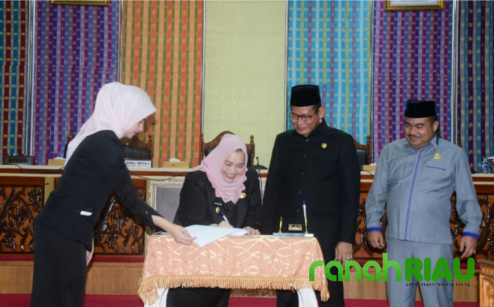 Paripurna DPRD Bengkalis, APBD Perubahan Tahun 2023 Sah Sebesar 4,8 Triliun