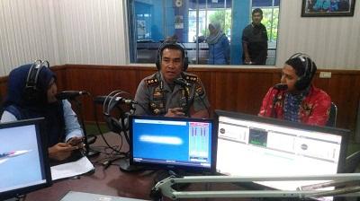 Waspada Aksi Curanmor di Kota Pekanbaru,  Polresta Laksanakan Dialog Interaktif di RRI