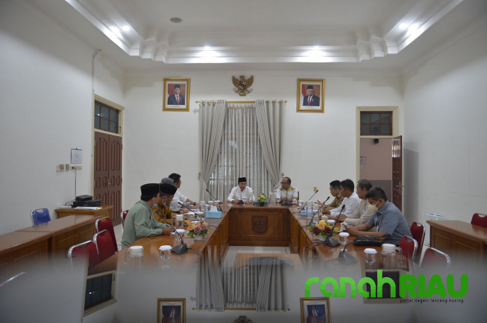 Syamsuar temui pengurus SPS Riau, bahas perhelatan Nasional