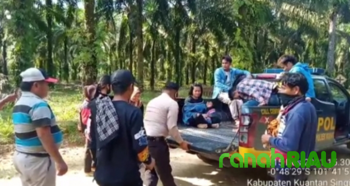 Sukseskan Program Vaksinasi Covid-19, Polsek Kuantan Mudik, Jemput Bola